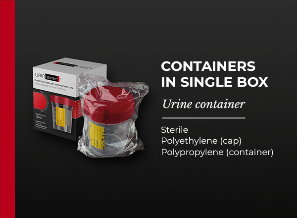urine container single box