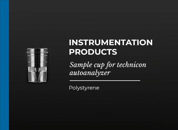 sample cup for technicon autoanalizer