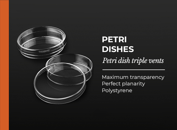 petri dish triple vents 60mm