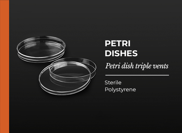 petri dish triple vents 150mm
