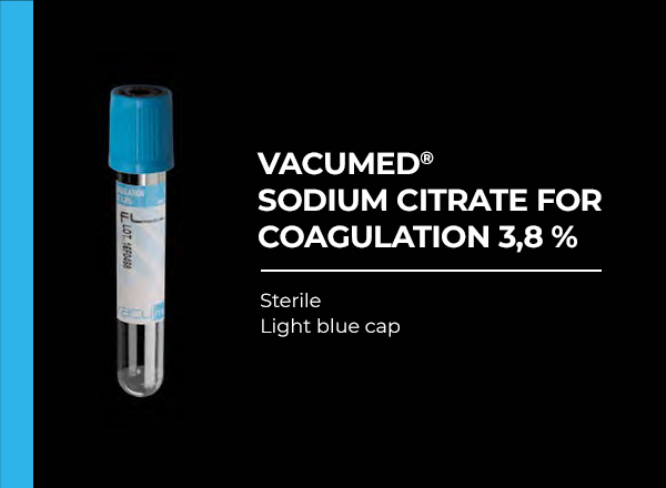 Vacumed® Sodium citrate for coagulation