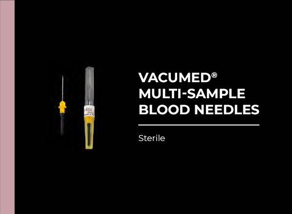 vacumed multi sample blood needles