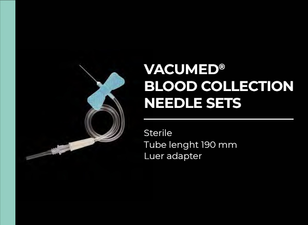vacumed blood collection needle sets