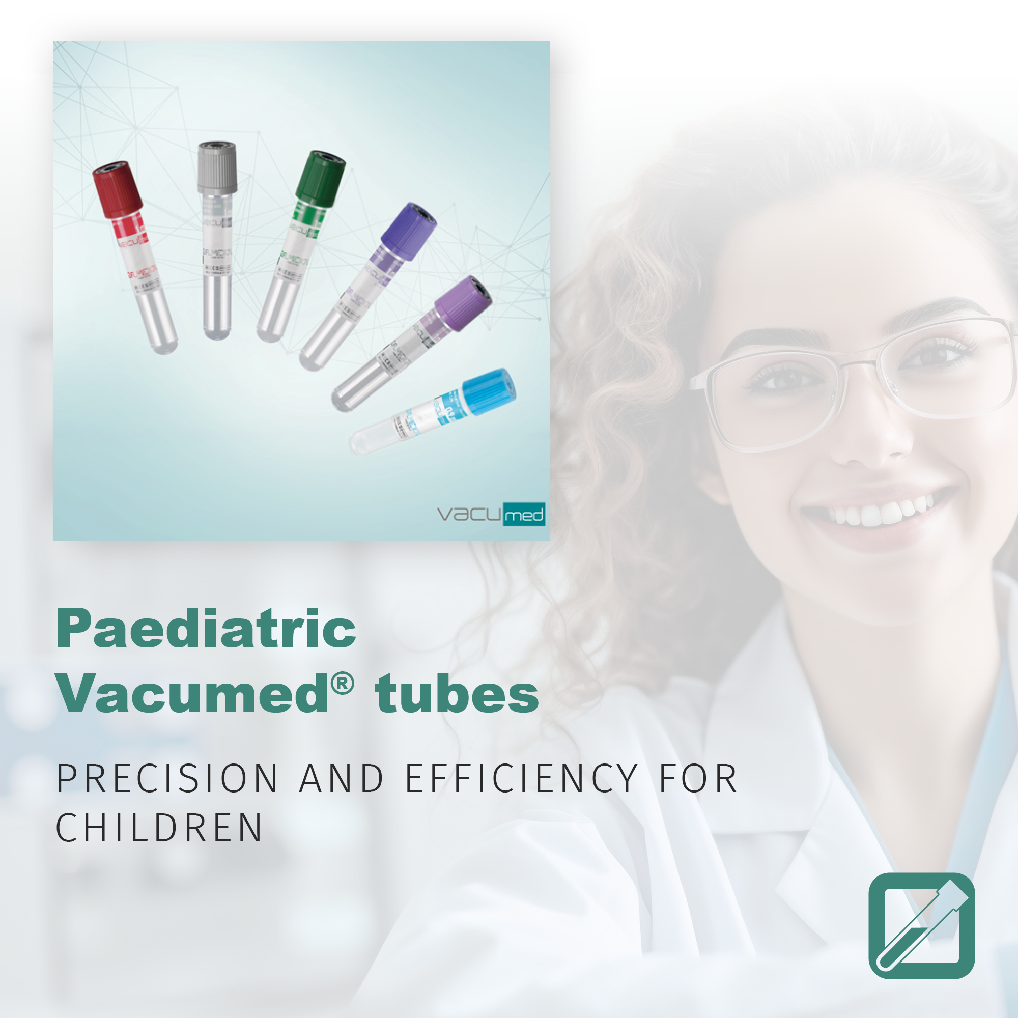 Paediatric Vacumed® tubes