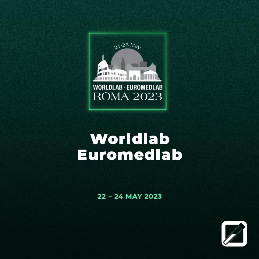 Meet us at Worldlab - Euromedlab 2023