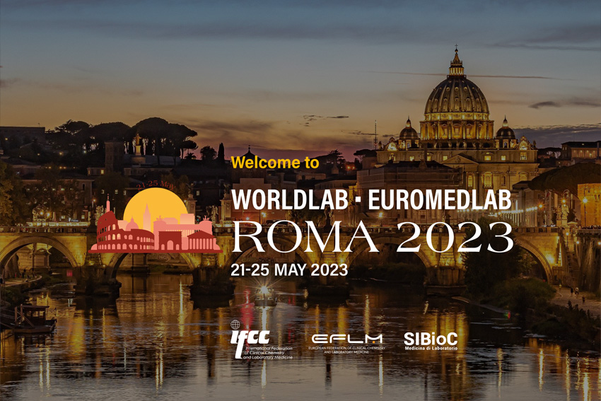 Meet us at Worldlab - Euromedlab 2023