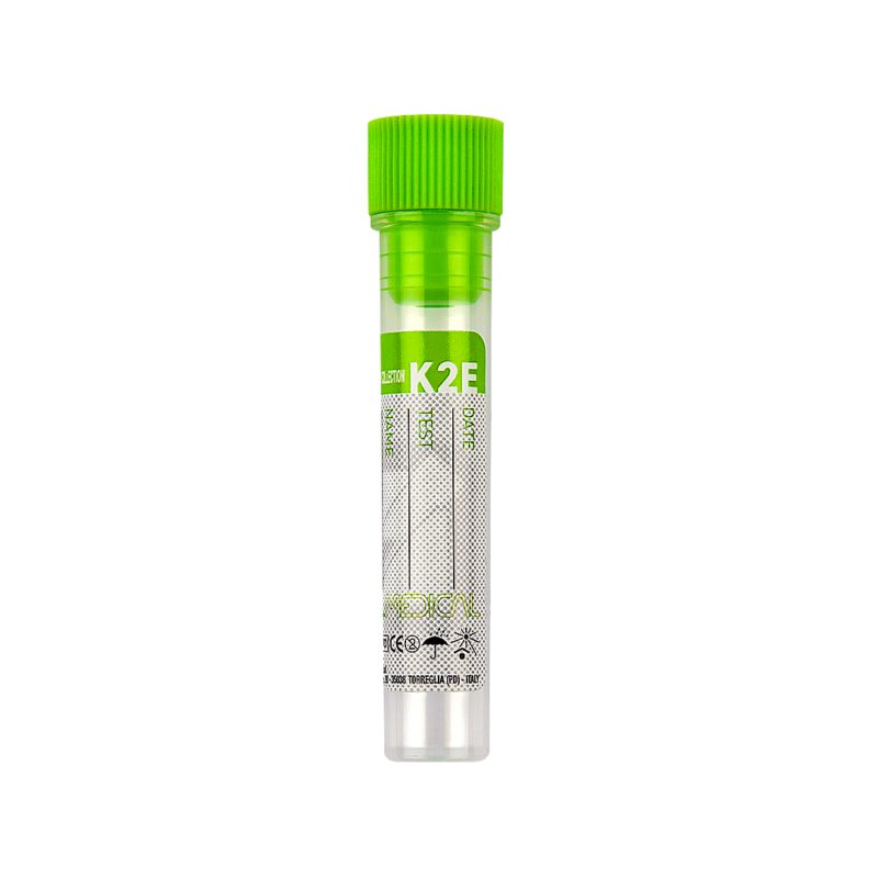 test tube with k2 edta x 1 ml of blood