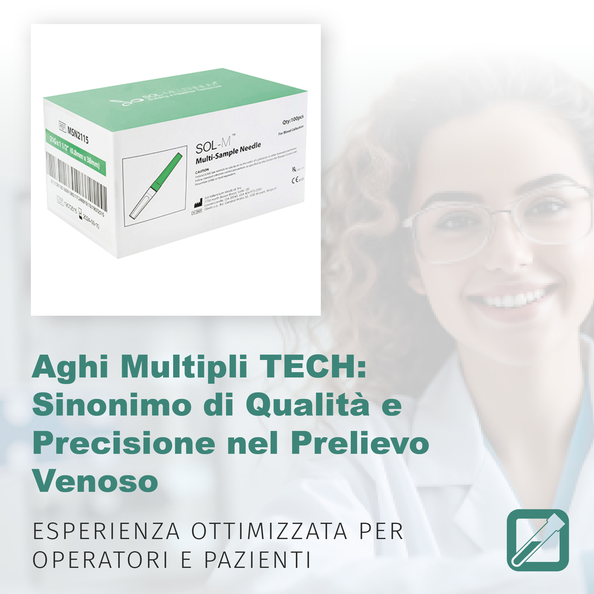 Aghi multipli FL Medical: sinonimo di qualità e precisione nel prelievo venoso