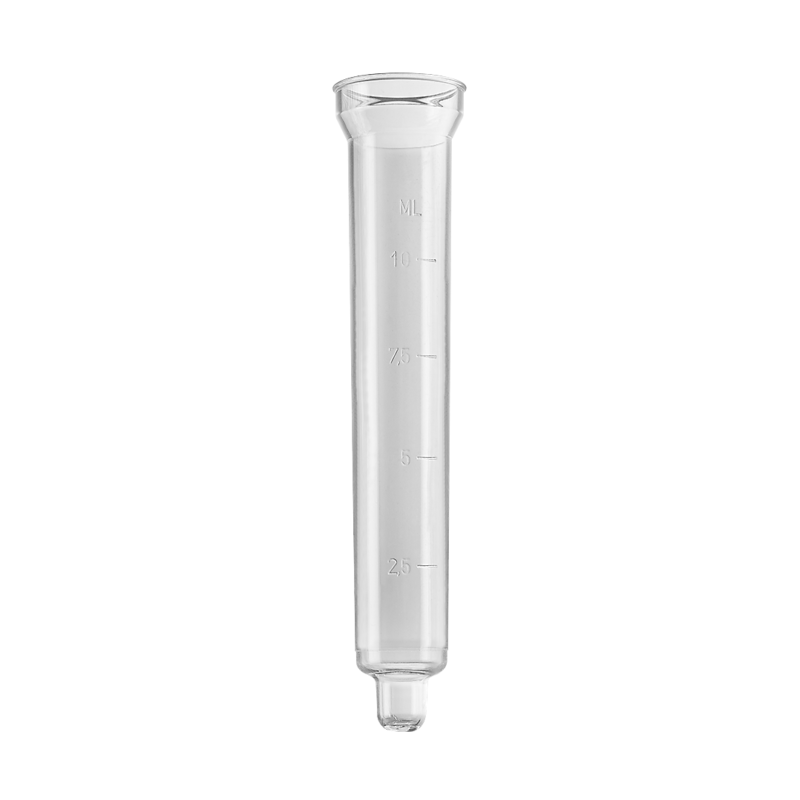 conical test tube with bottom for sediment collection