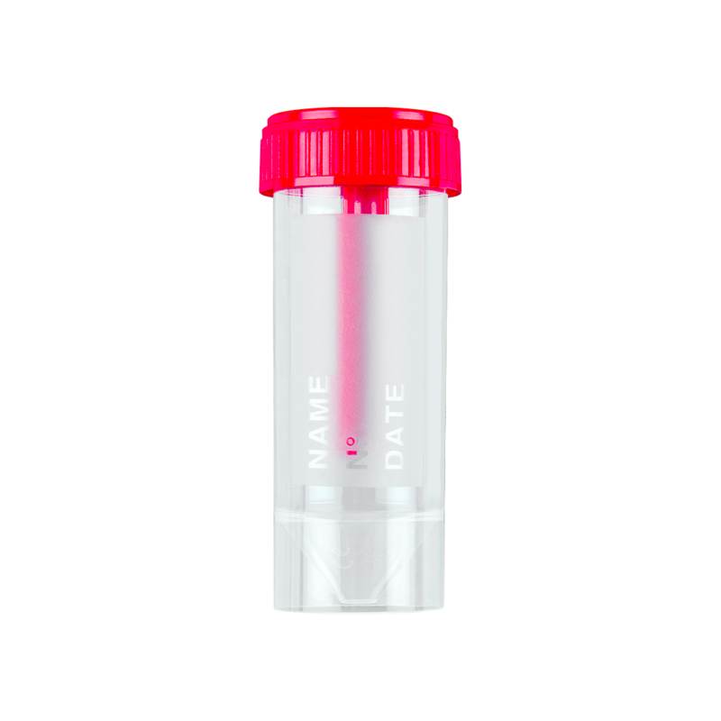 stool container with frosted label (30ml)