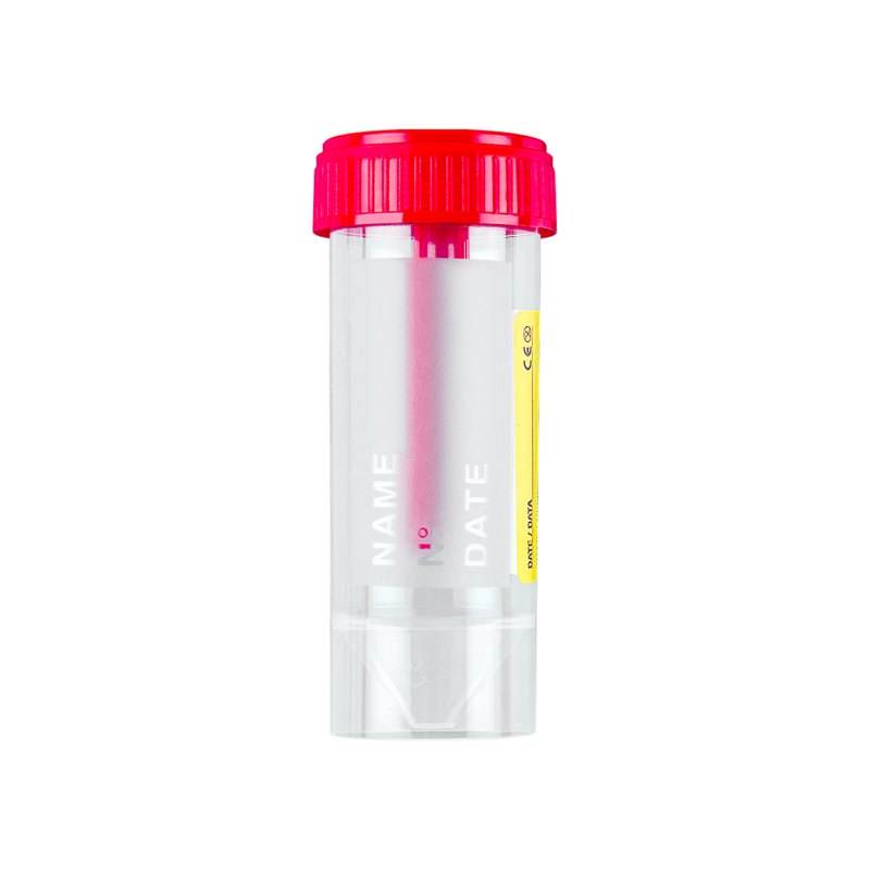 stool container with paper label (30ml)
