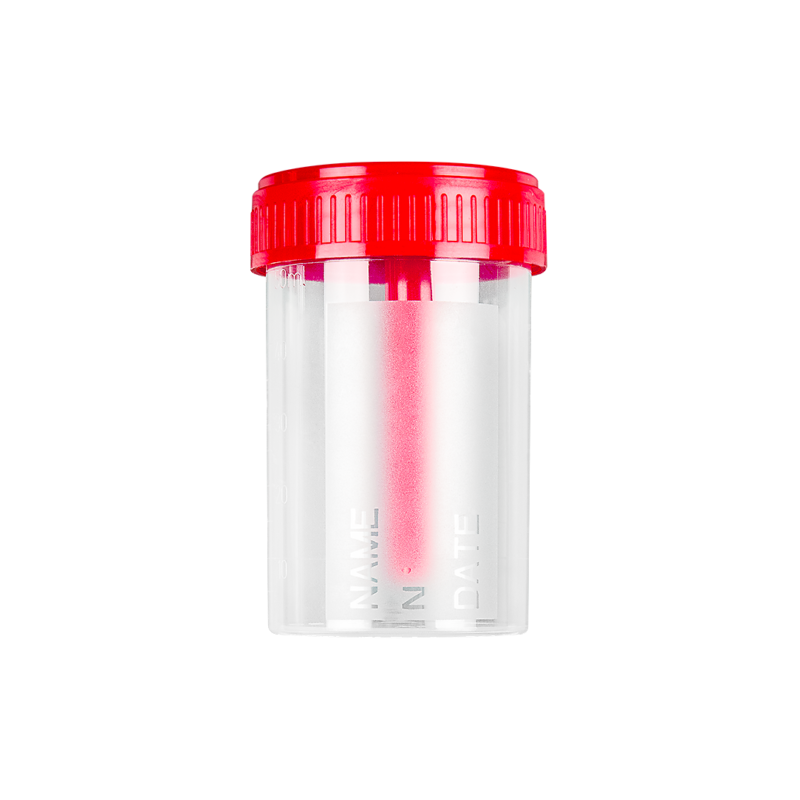 stool container with frosted label (60ml)