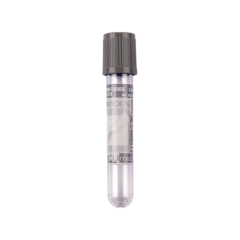 vacumed® with potassium fluoride + k3 edta