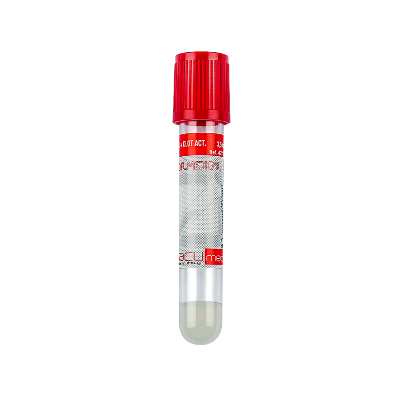 vacumed® with gel separator + clot activator