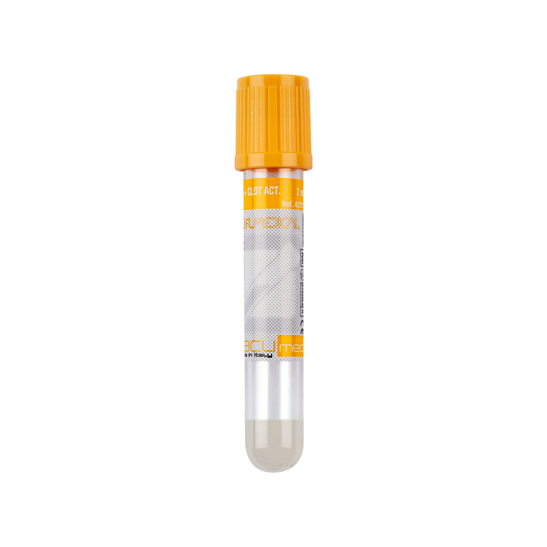 42720 vacumed® with gel separator + clot activator