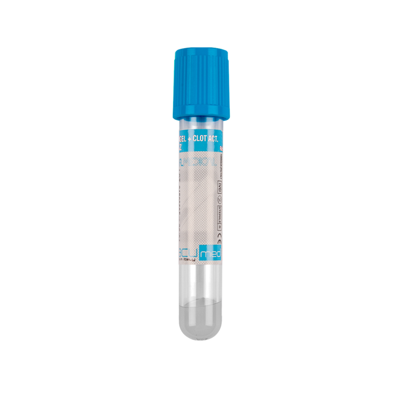vacumed® with gel separator + clot activator
