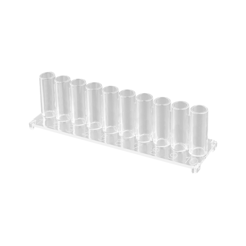 sedi-rate rack with 10 numbered places