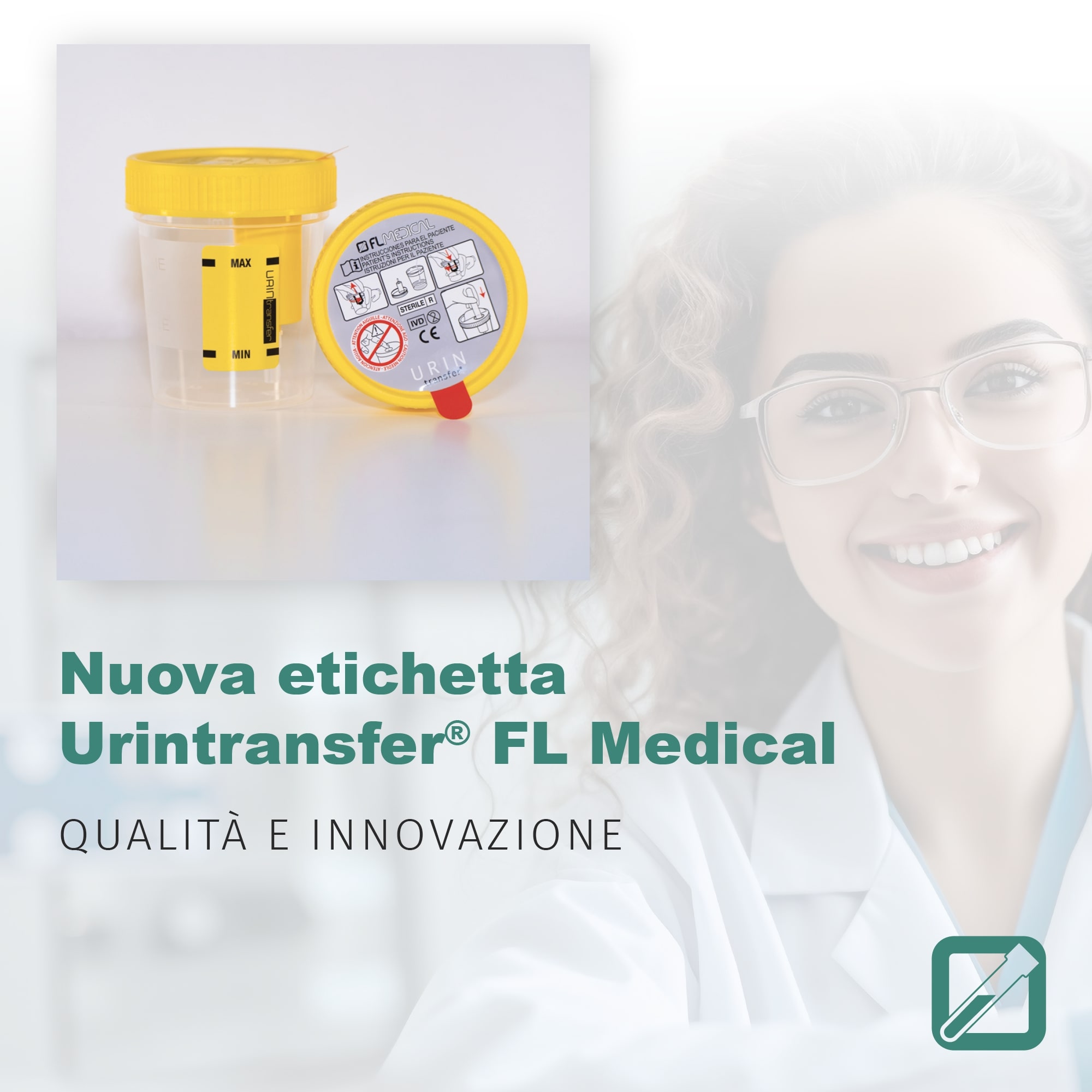 Nuova etichetta Urintransfer®: maggiore precisione per gli operatori sanitari