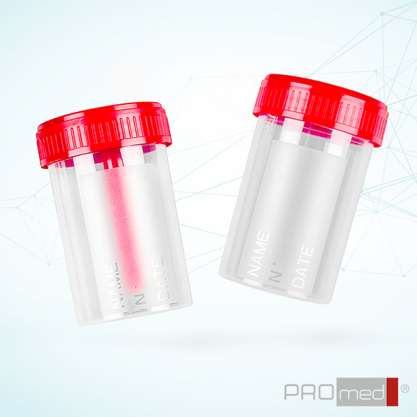 01_contenitore60ml promed<sup>® </sup>60 ml containers: suitable for every laboratory requirement