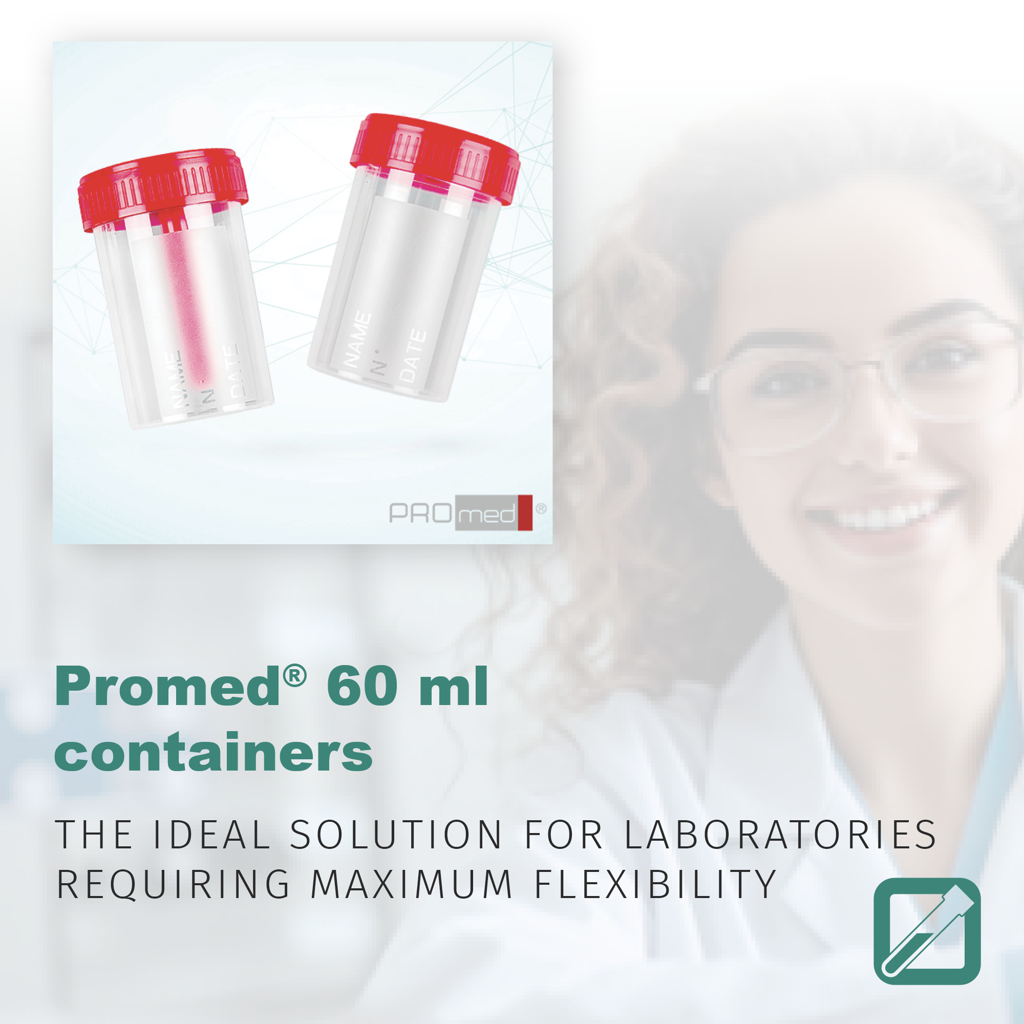 Promed® 60 ml containers