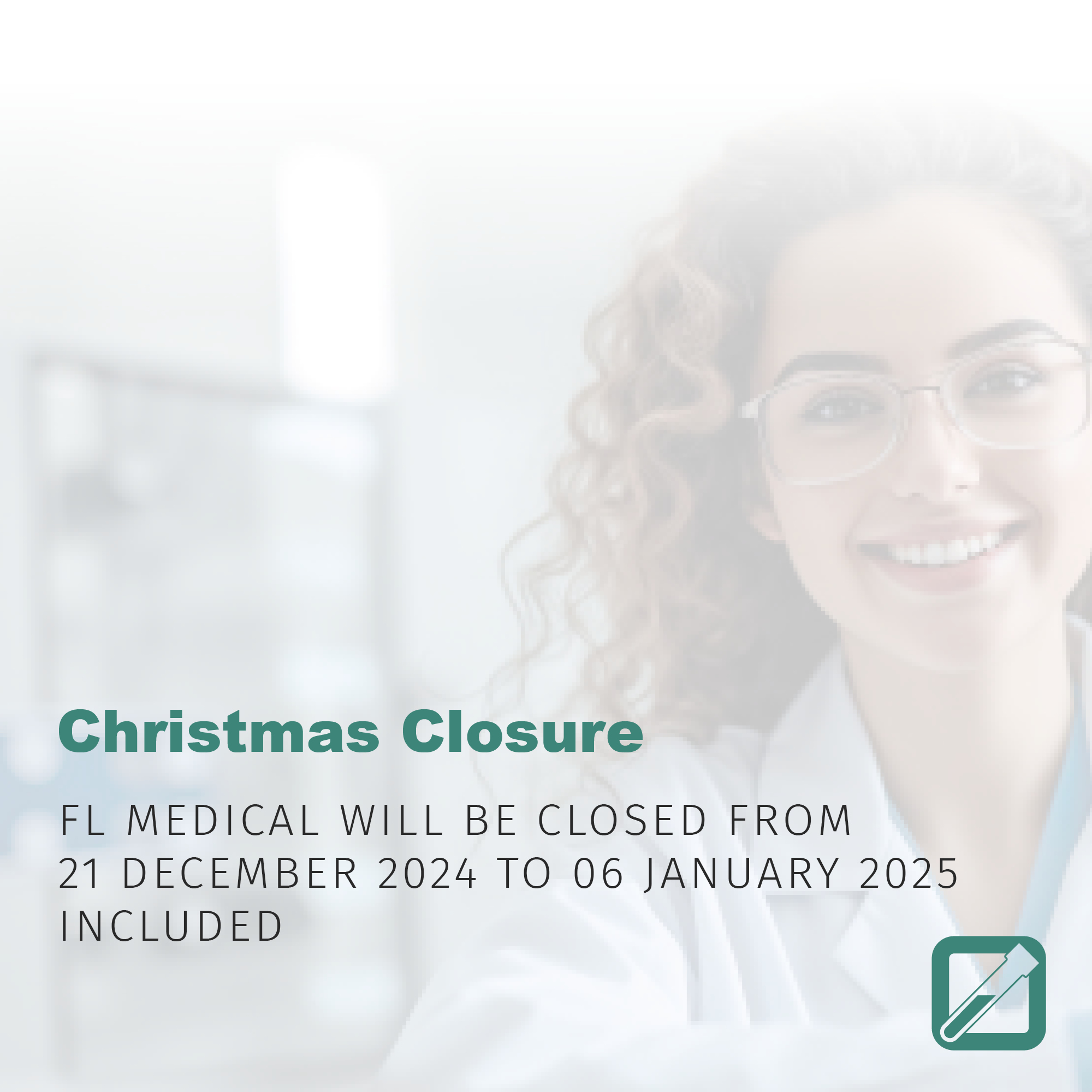 FL Medical Christmas Closure