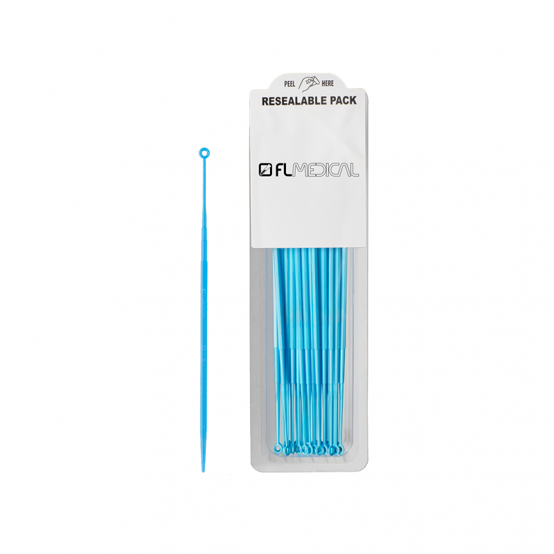 soft inoculation loop in resealable easy-open bag