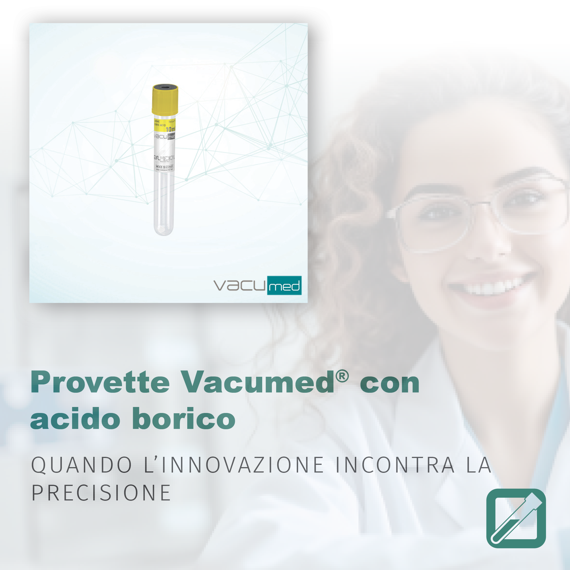 Provette Vacumed® con acido borico: quando l’innovazione incontra la precisione