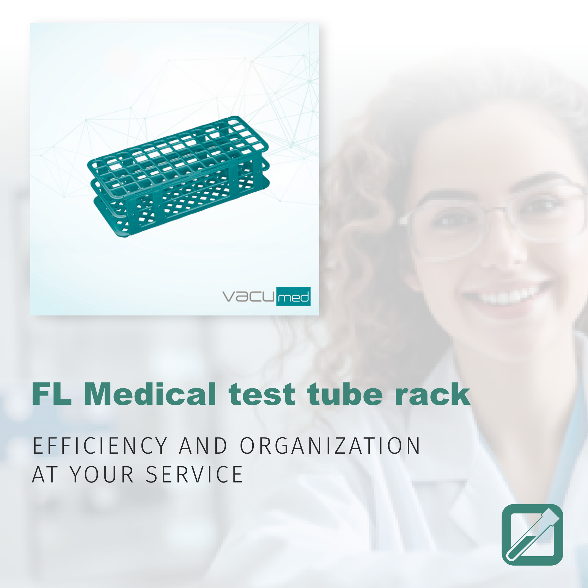 FL Medical test tube rack: Efficiency and organization at your service