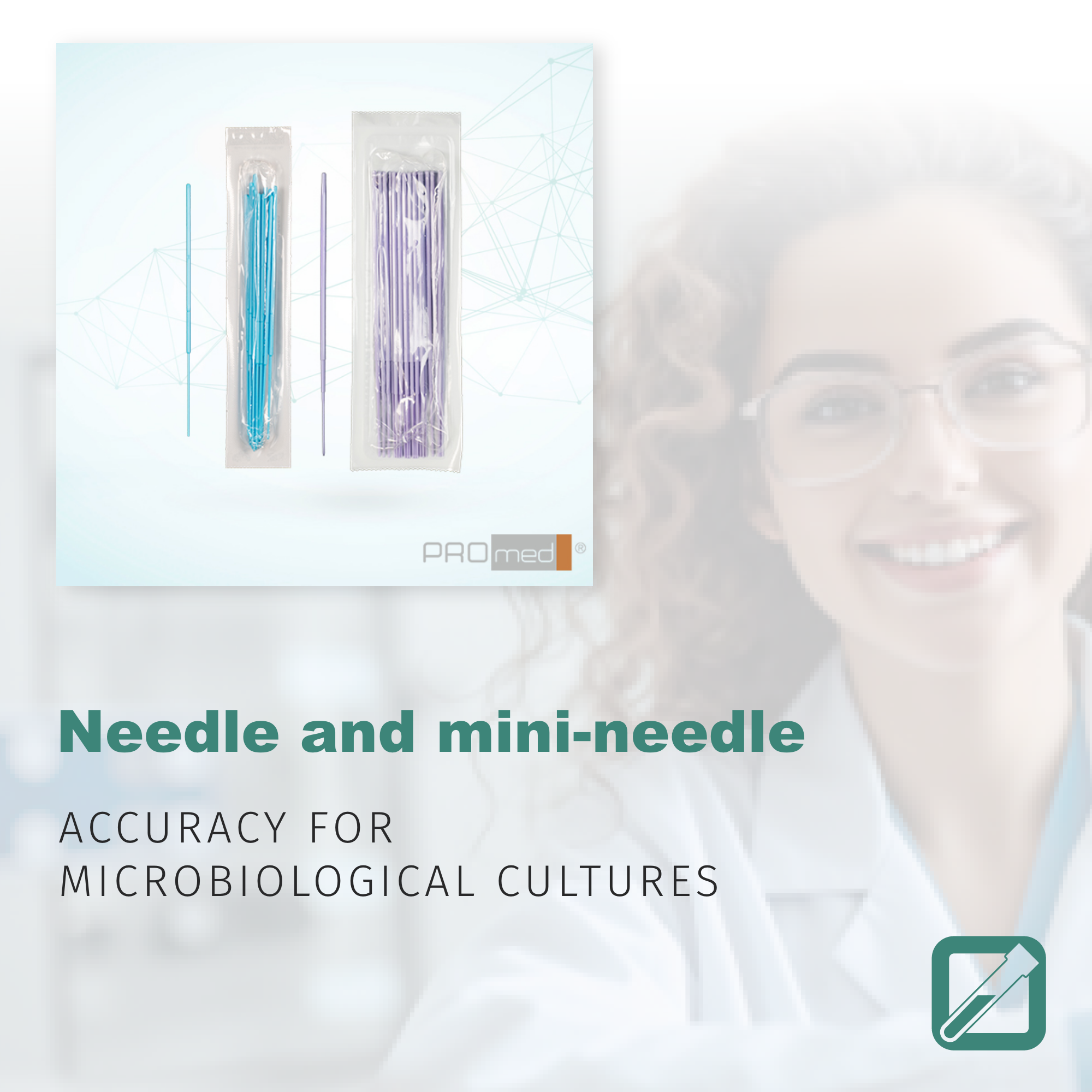 FL Medical Needles and Mini Needles: precision for microbiological cultures