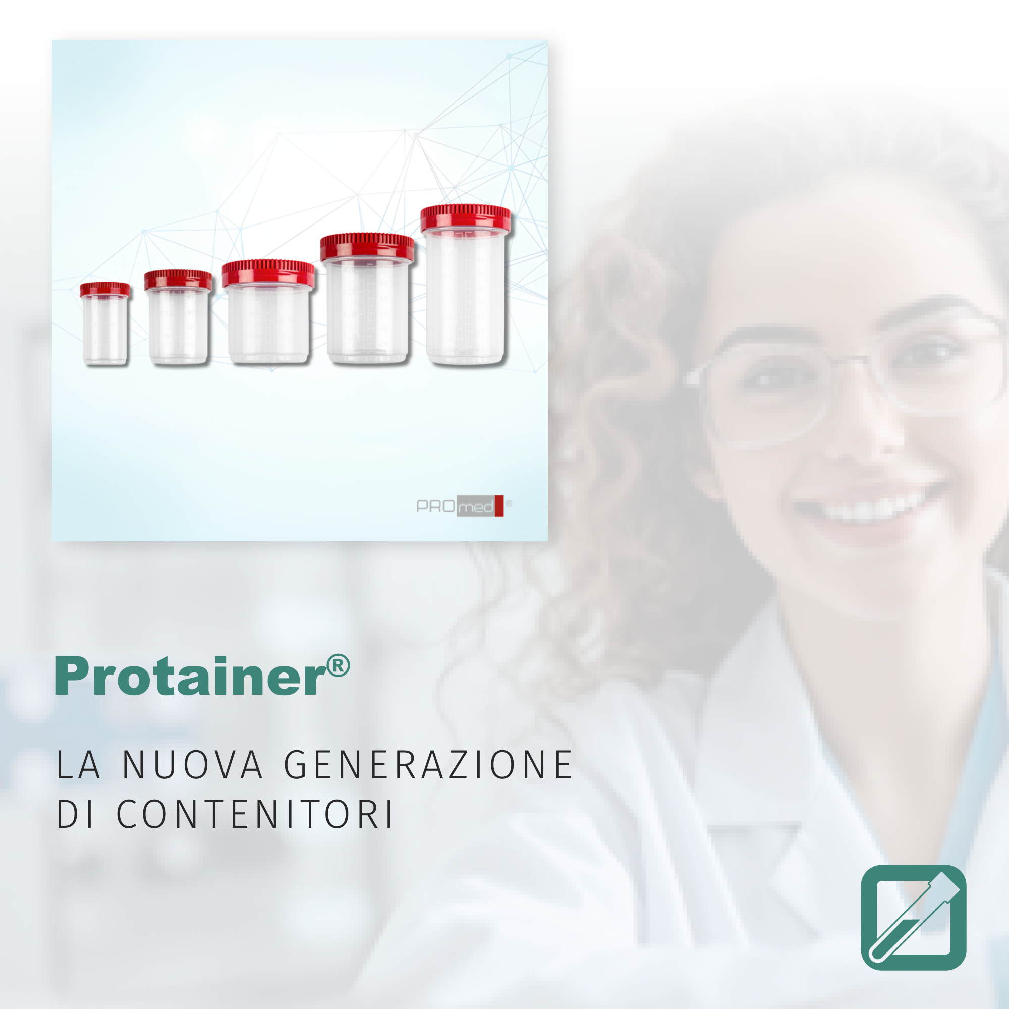 FL Medical presenta Protainer®: il nuovo contenitore cilindrico multiuso
