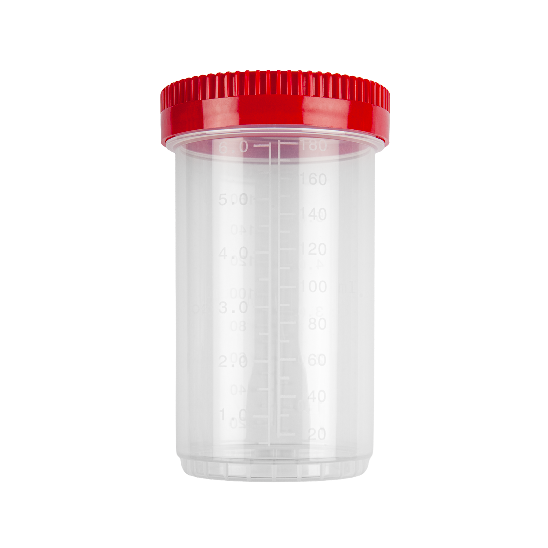 25044 Urine containers 200ml with screw cap